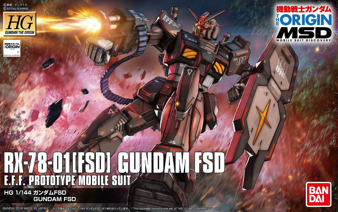 RX-78-01[FSD] Gundam FSD box