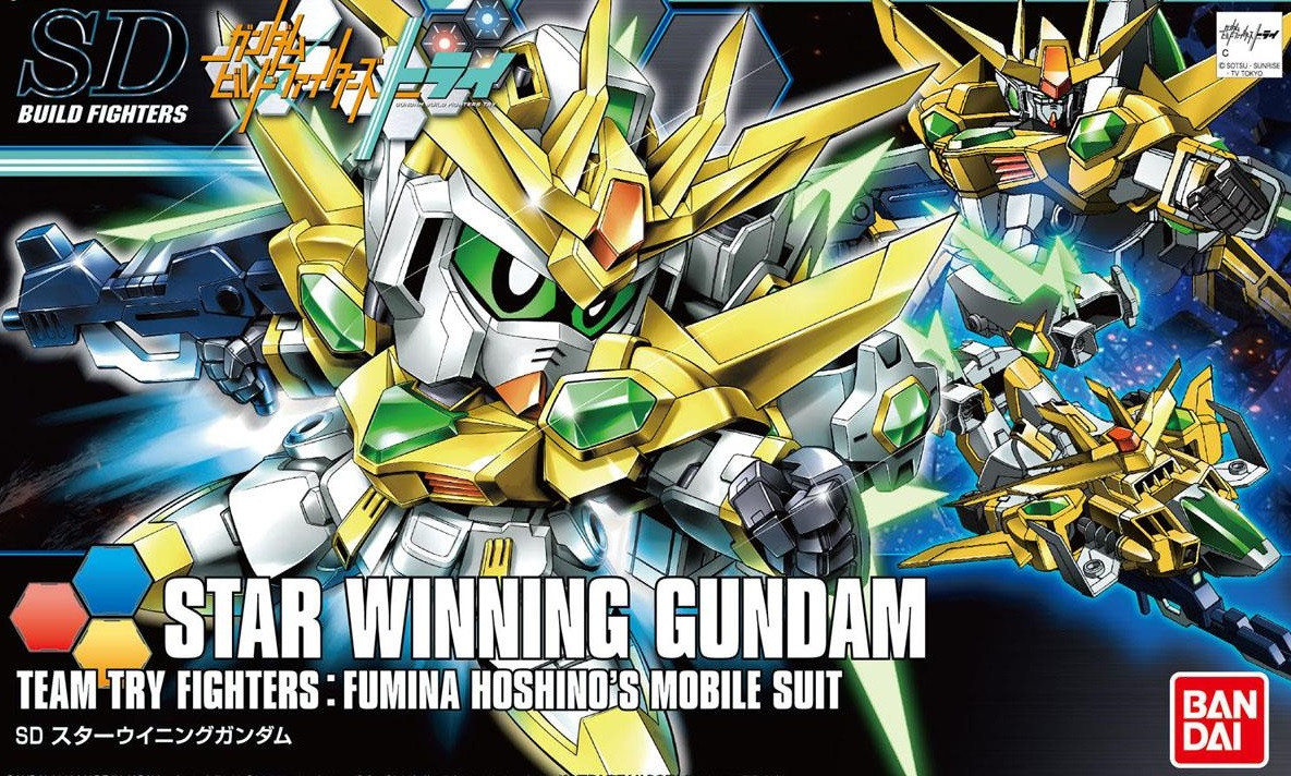 SD-237S Star Winning Gundam box