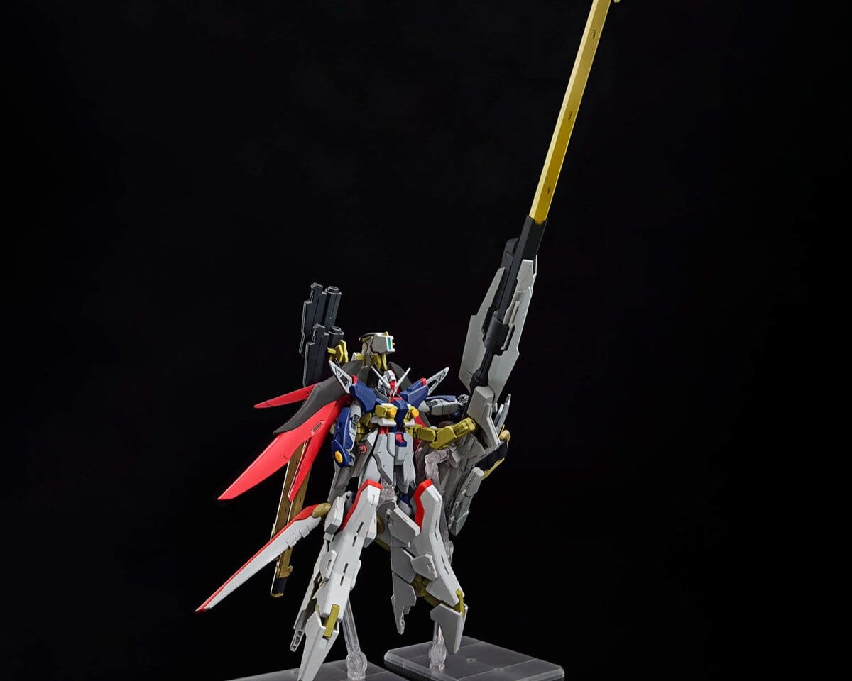 ZGMF/A 42S2+A-GXQ754/V2 Destiny Gundam Spec II + Zeus Silhouette