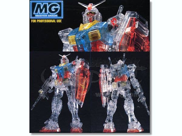 RX-78-2 Gundam Crystal Version box