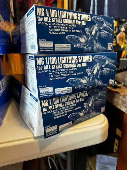 P204QX Lightning Striker for Aile Strike Gundam Ver.RM box art